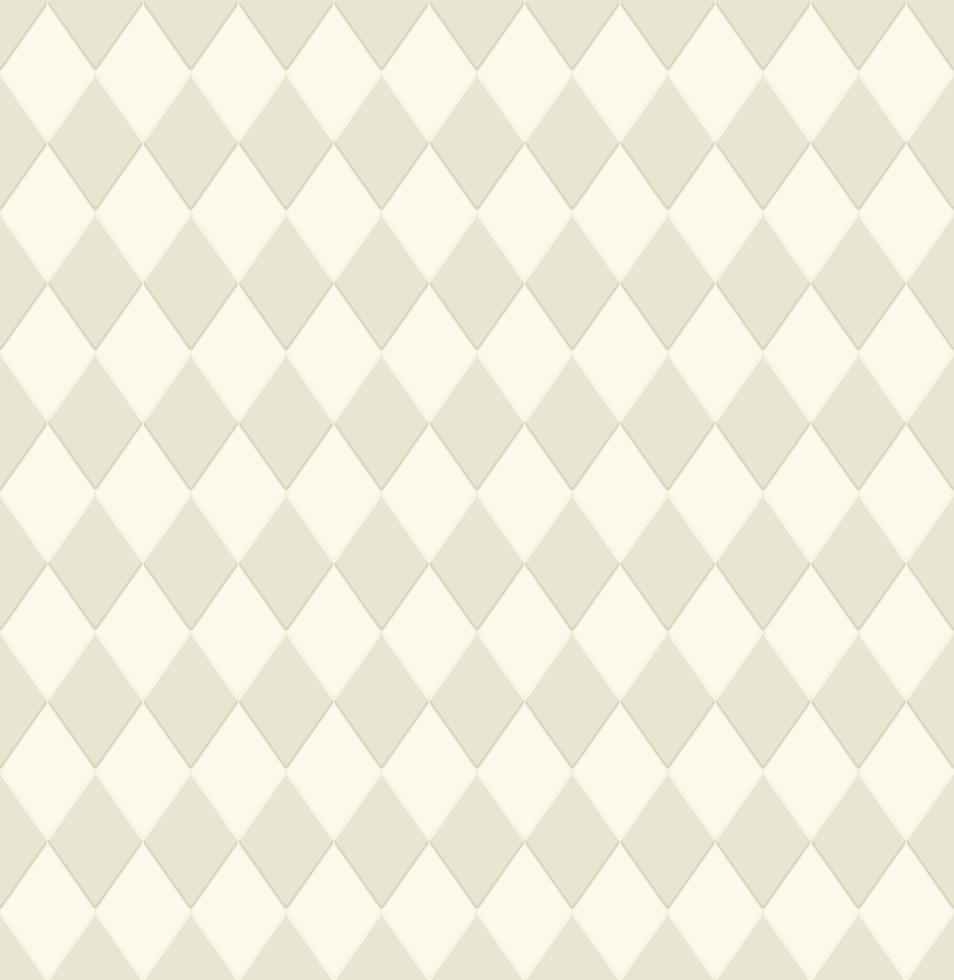 Fondo de patrón sin costuras de color gris crema con forma de rombo pequeño y moderno. uso para telas, textiles, elementos de decoración de interiores, envoltura. vector