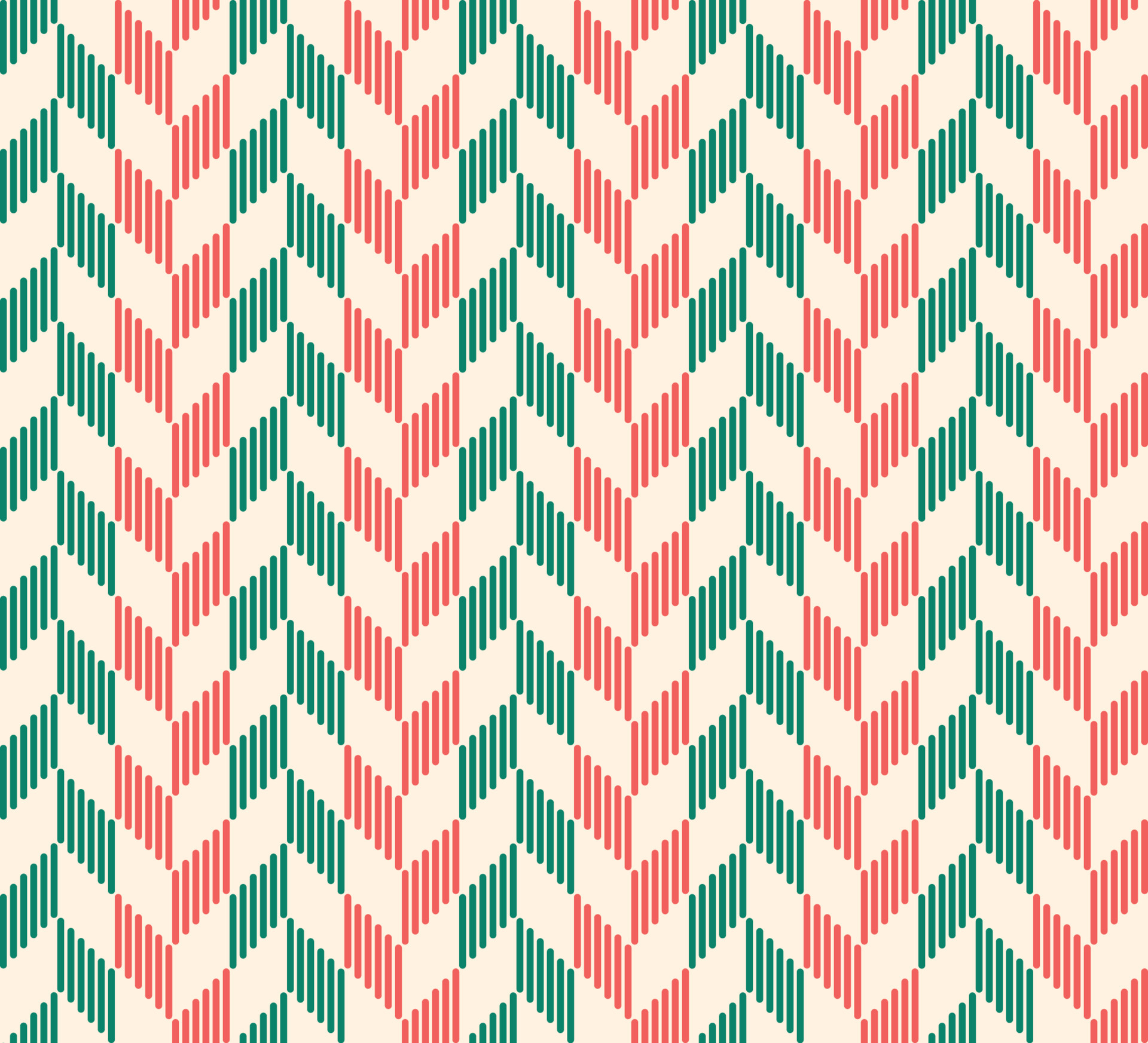 red and green chevron background