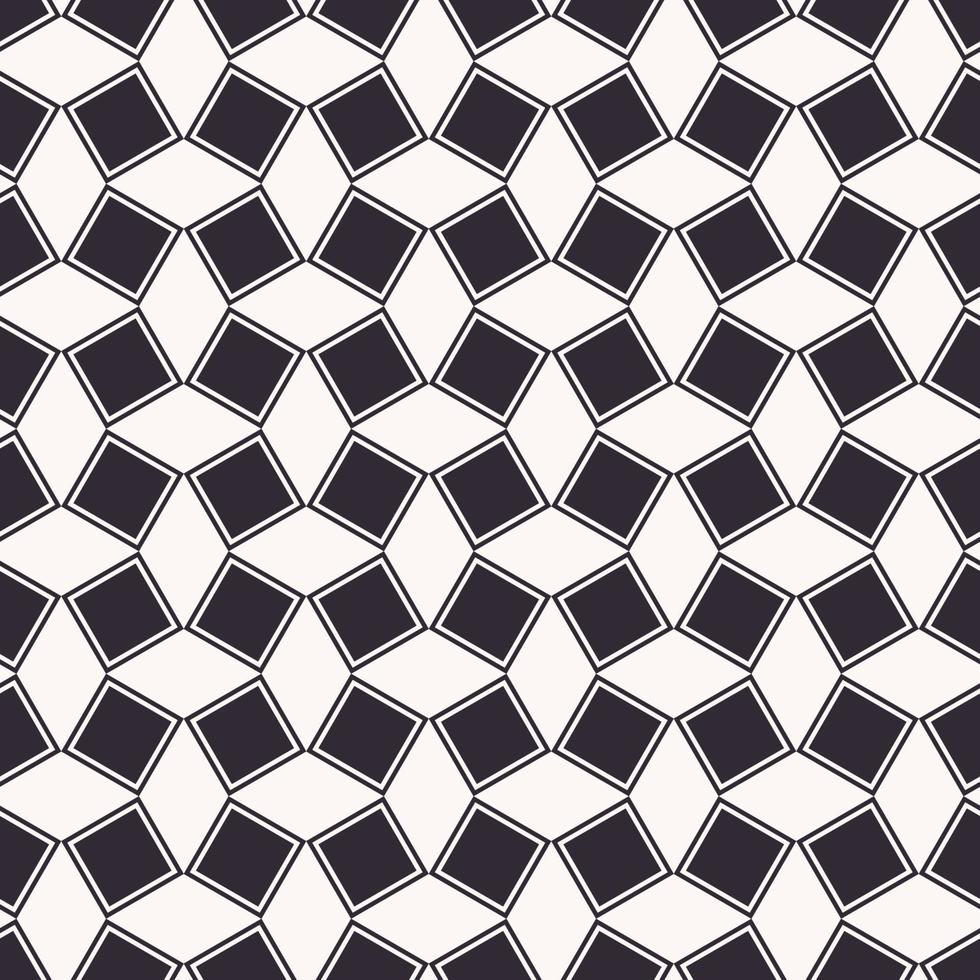 Fondo de color monocromo de patrones sin fisuras cuadrados geométricos aleatorios pequeños. diseño neoclásico simple contemporáneo. uso para telas, textiles, elementos de decoración de interiores, tapicería, envoltura. vector