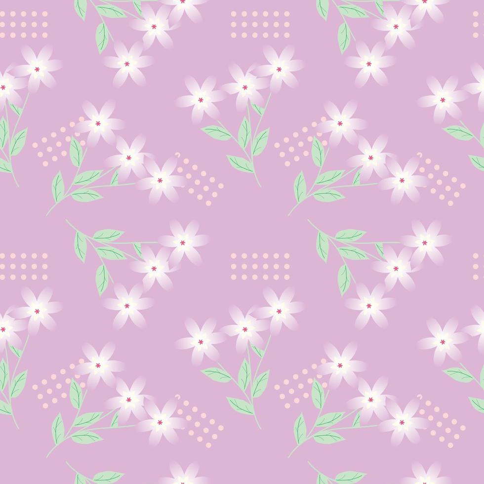 Seamless Pattern With Floral Motifs able to print for cloths, tablecloths, blanket, shirts, dresses, posters, papers. vector