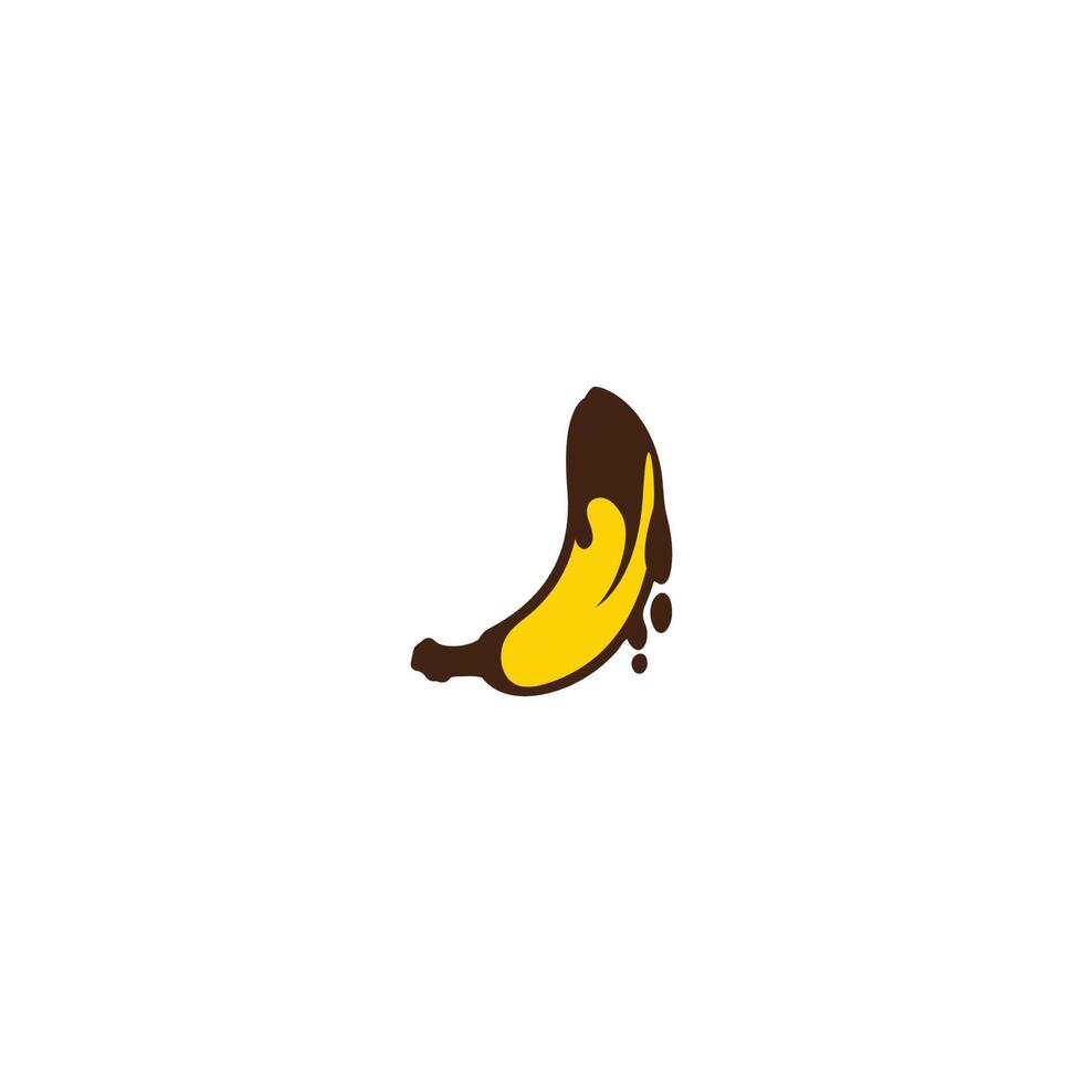 banana icons logos vector