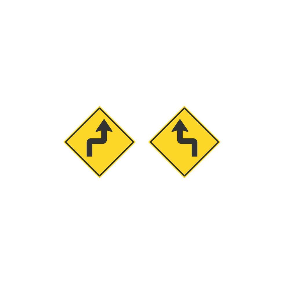 Traffic signal signs icon design vector