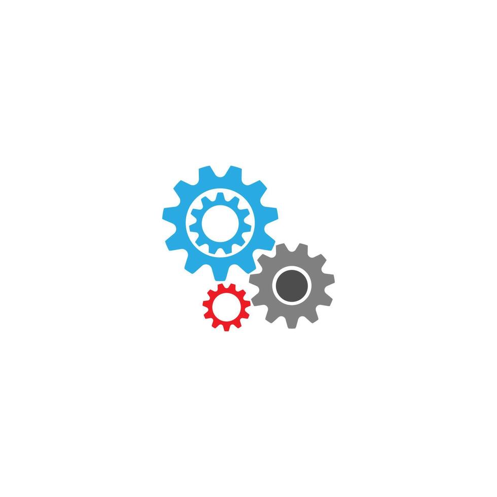 Gear Logo Template vector icon illustration