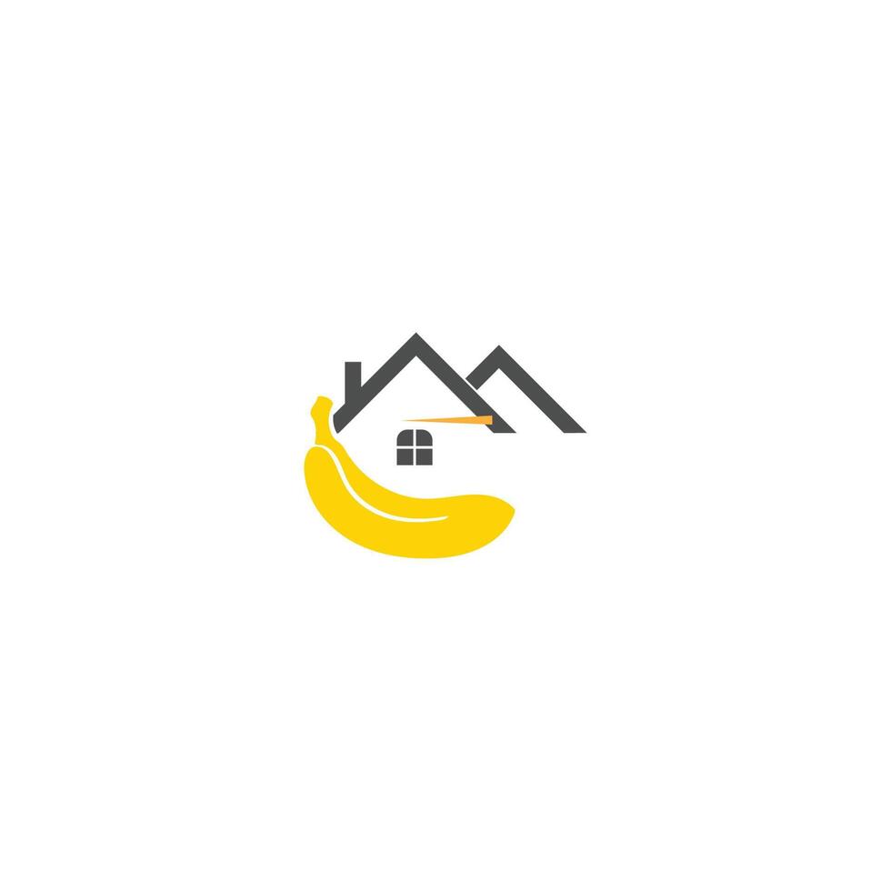 logotipos de iconos de plátano vector