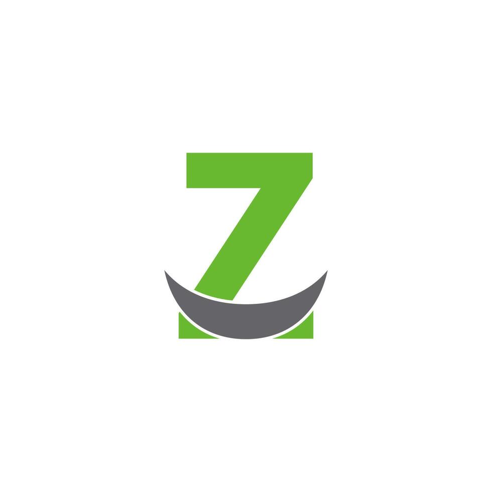 Letter Z logo icon design concept vector