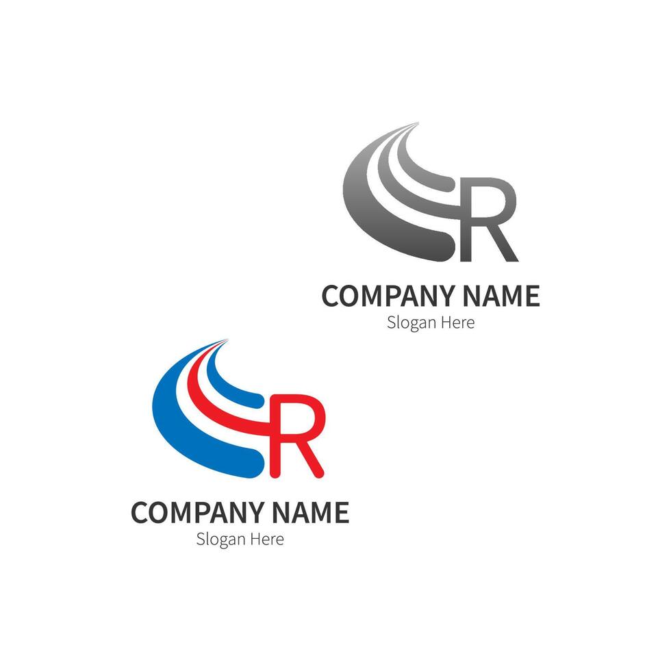 Letter R Logo Business Template Vector