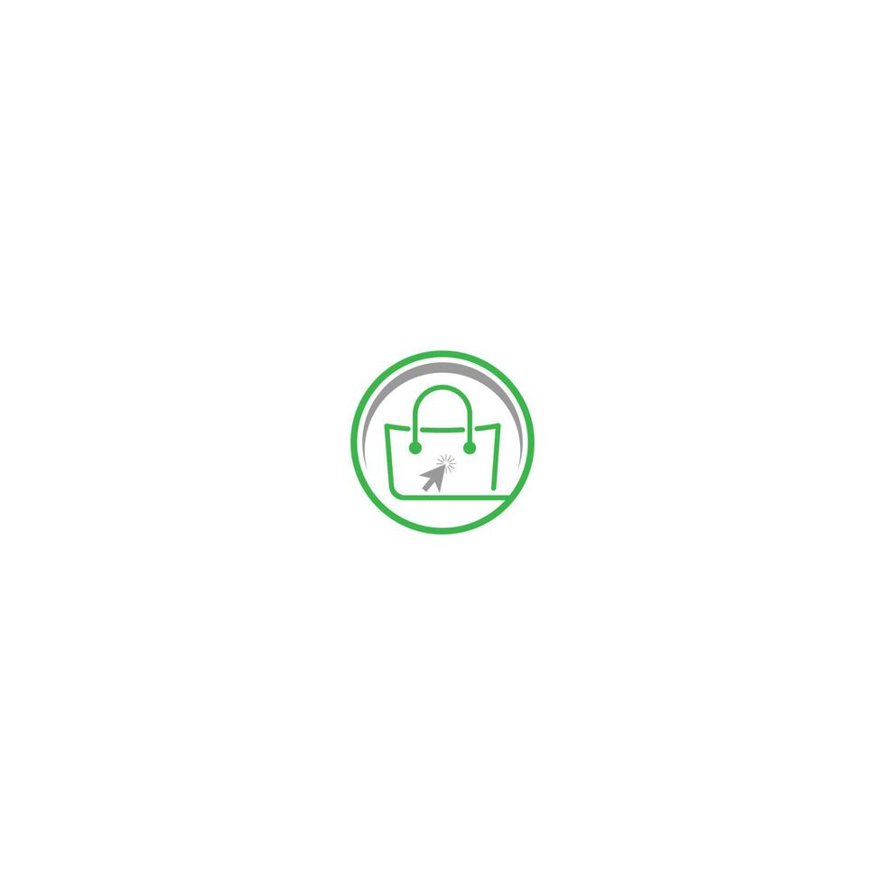 Basket, Bag, Concept online shop logo icon 7052777 Vector Art at Vecteezy