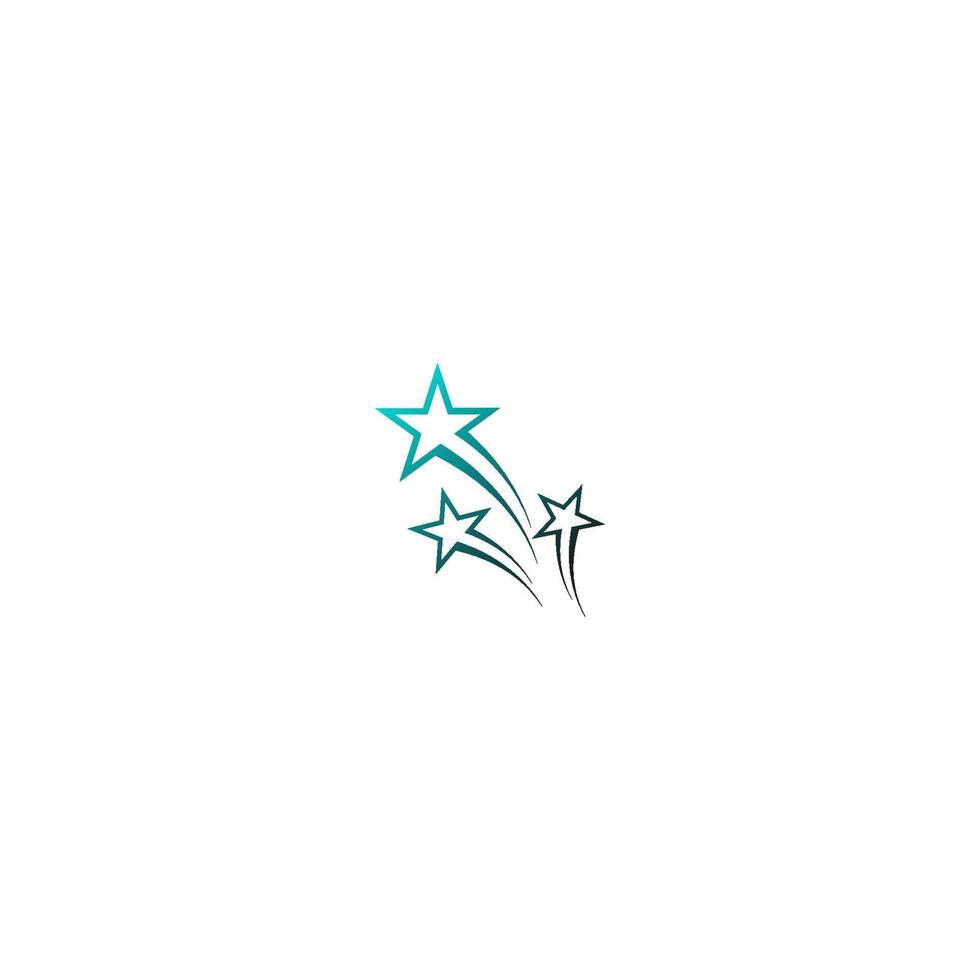 icono de vector de plantilla de logotipo de estrella