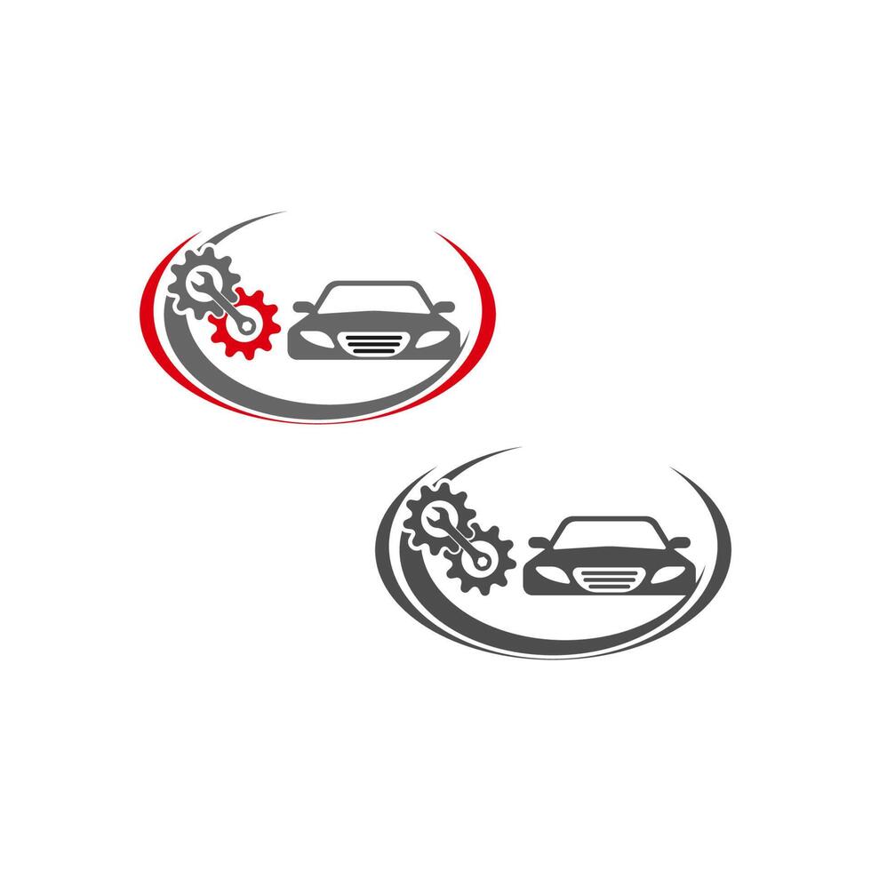 Auto car illustration logo vector