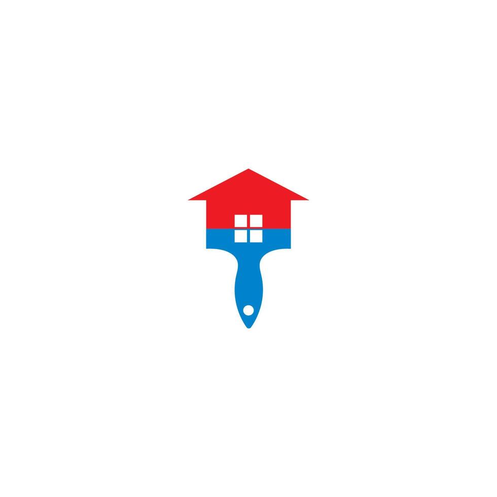 House paint logo vector