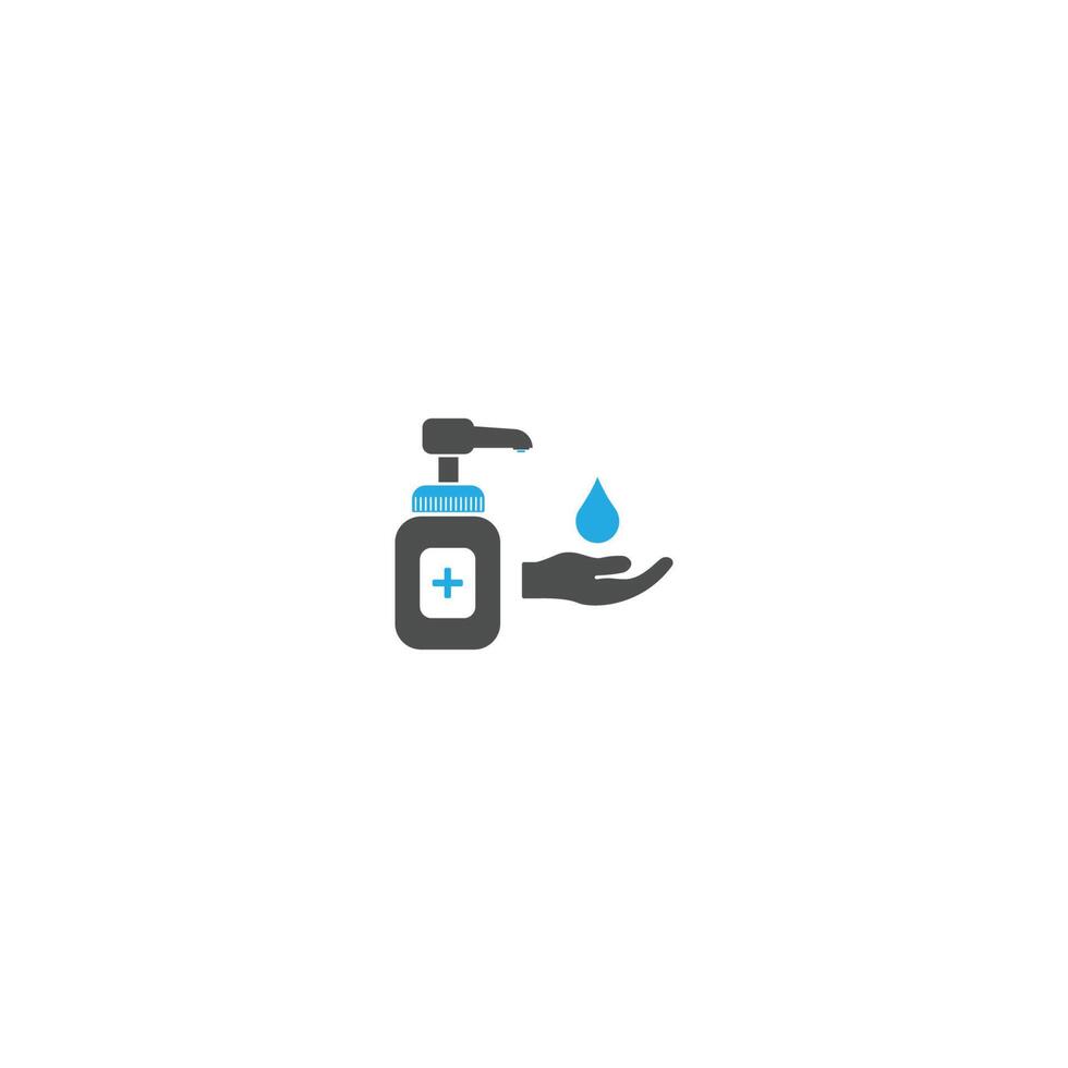 Sanitizer soap icon vector