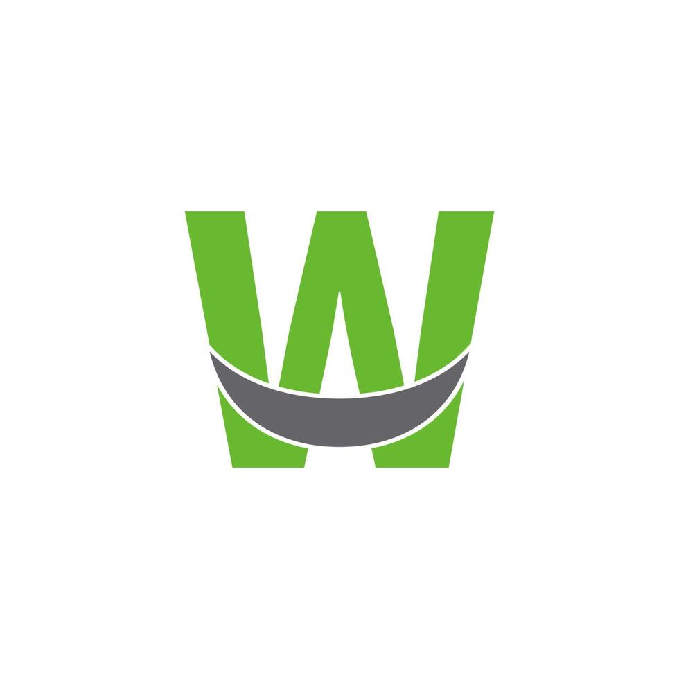 Letter W logo icon design concept vector