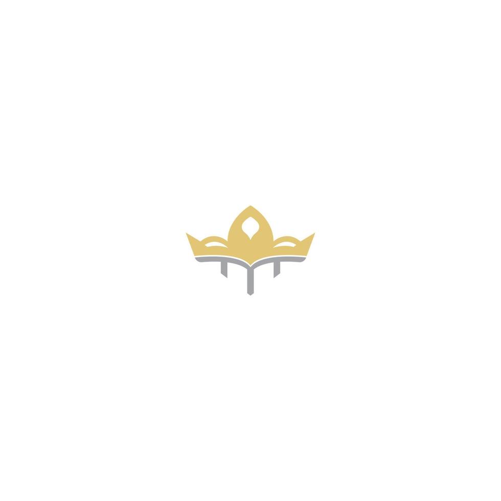 Crown Concept Logo icon Design vector