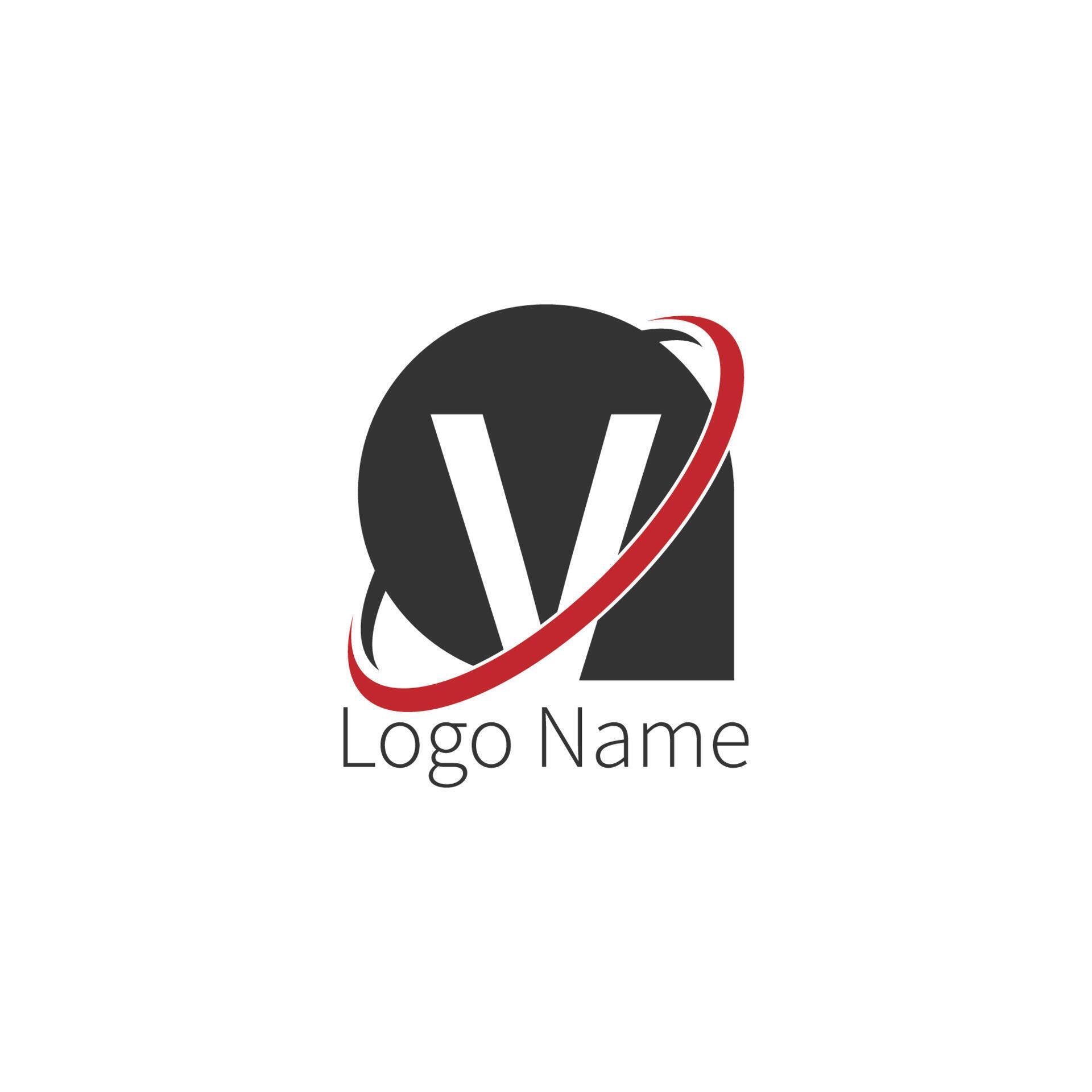 Letter V circle icon Logo, design letter icon circle concept 7054814