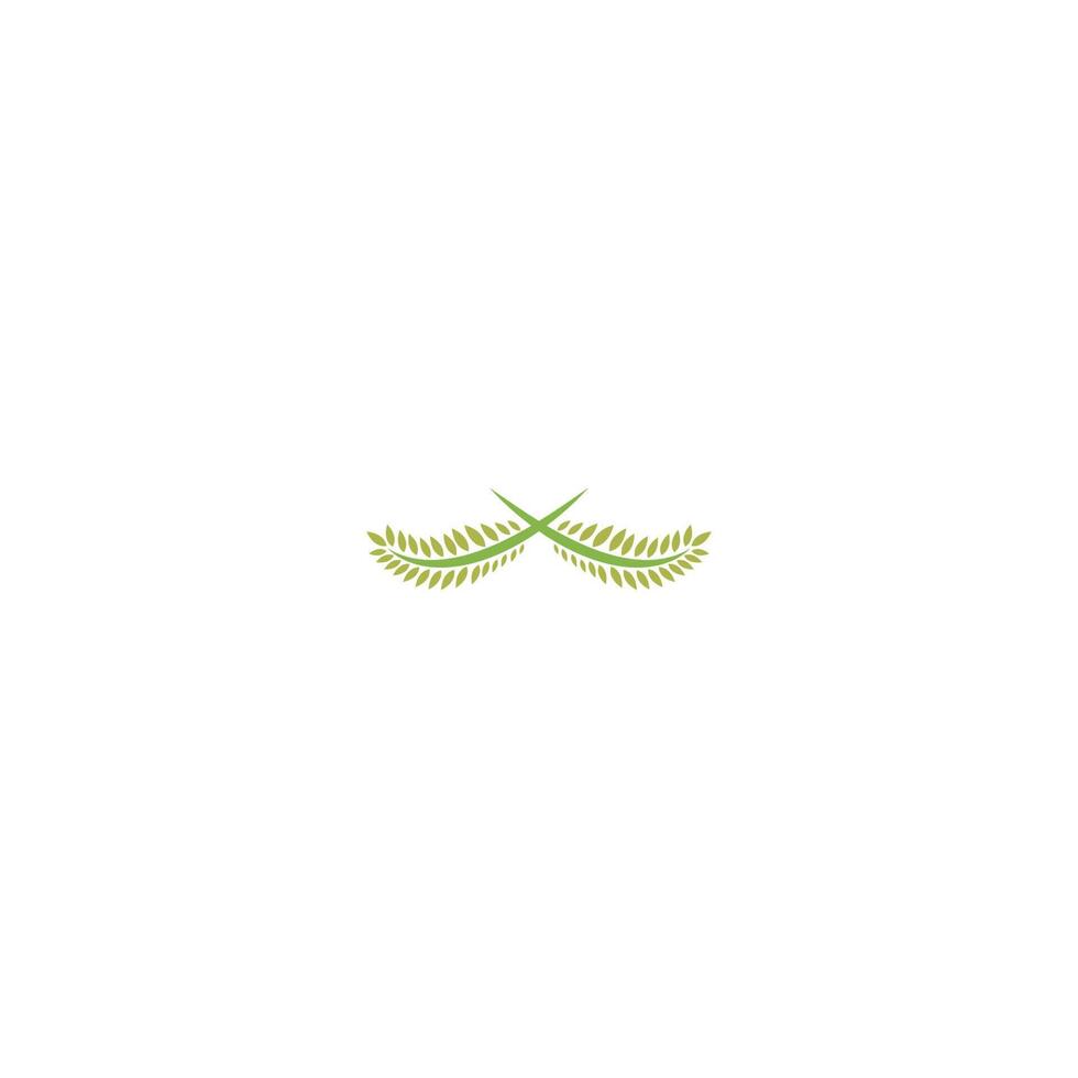 Rice logo icon concept vector