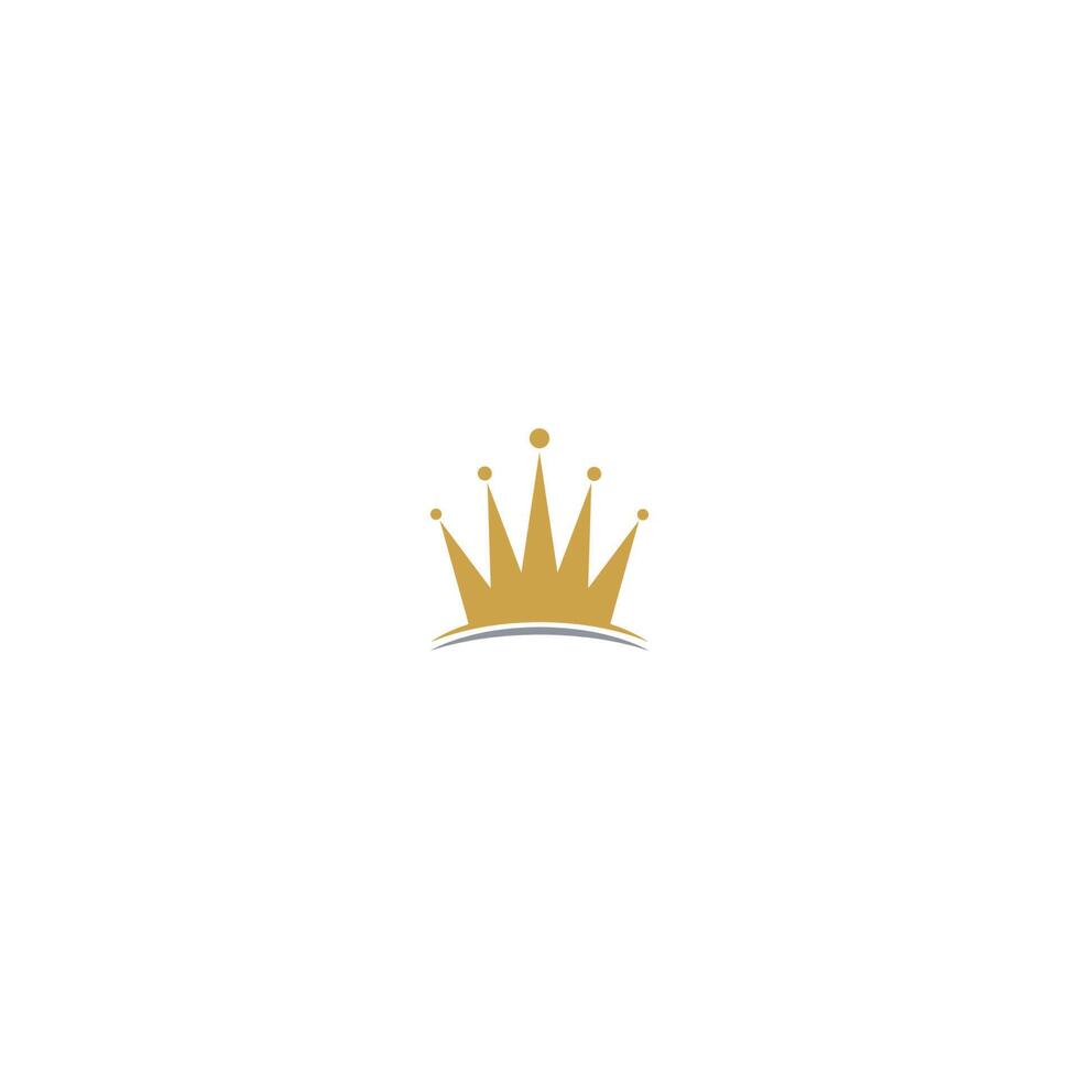 Crown concept logo icon design vector