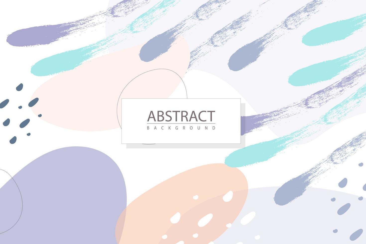Abstract pastel background with warm colors vector