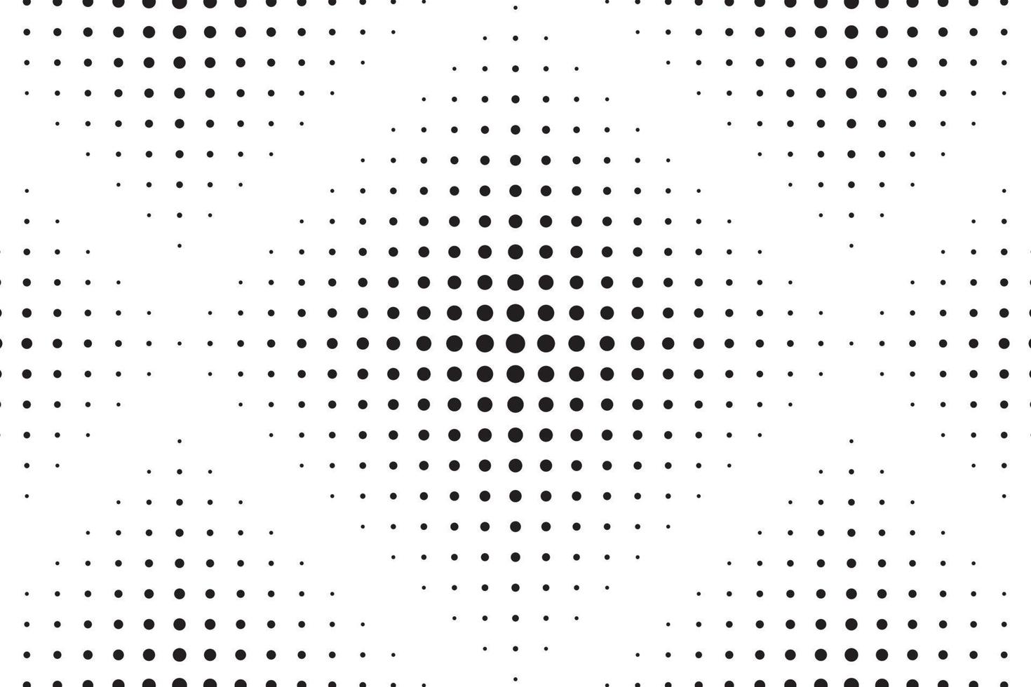 Halftone rectangular with black color vector