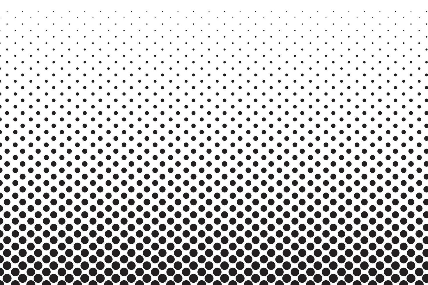 Gradation-themed halftones for thick and thin gradient backgrounds vector
