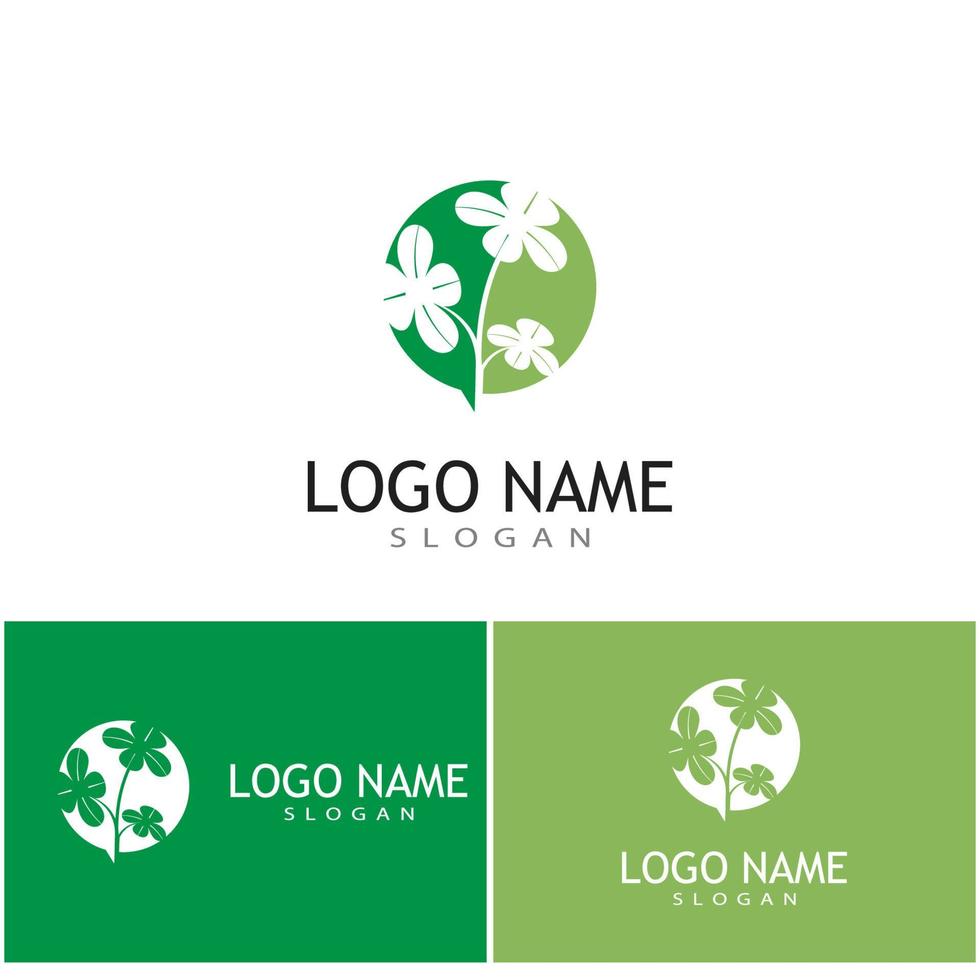 Clover Logo Template vector symbol nature