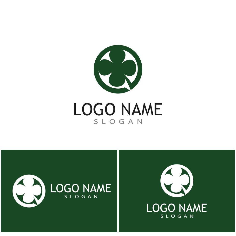 Clover Logo Template vector symbol nature