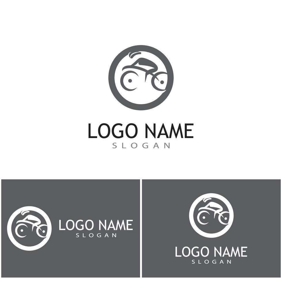 Cycling Logo Template vector symbol nature