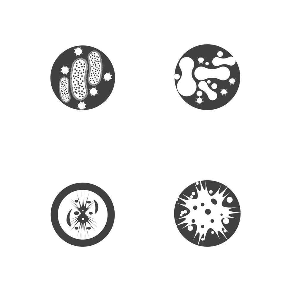 Bacterial Logo Template vector symbol nature