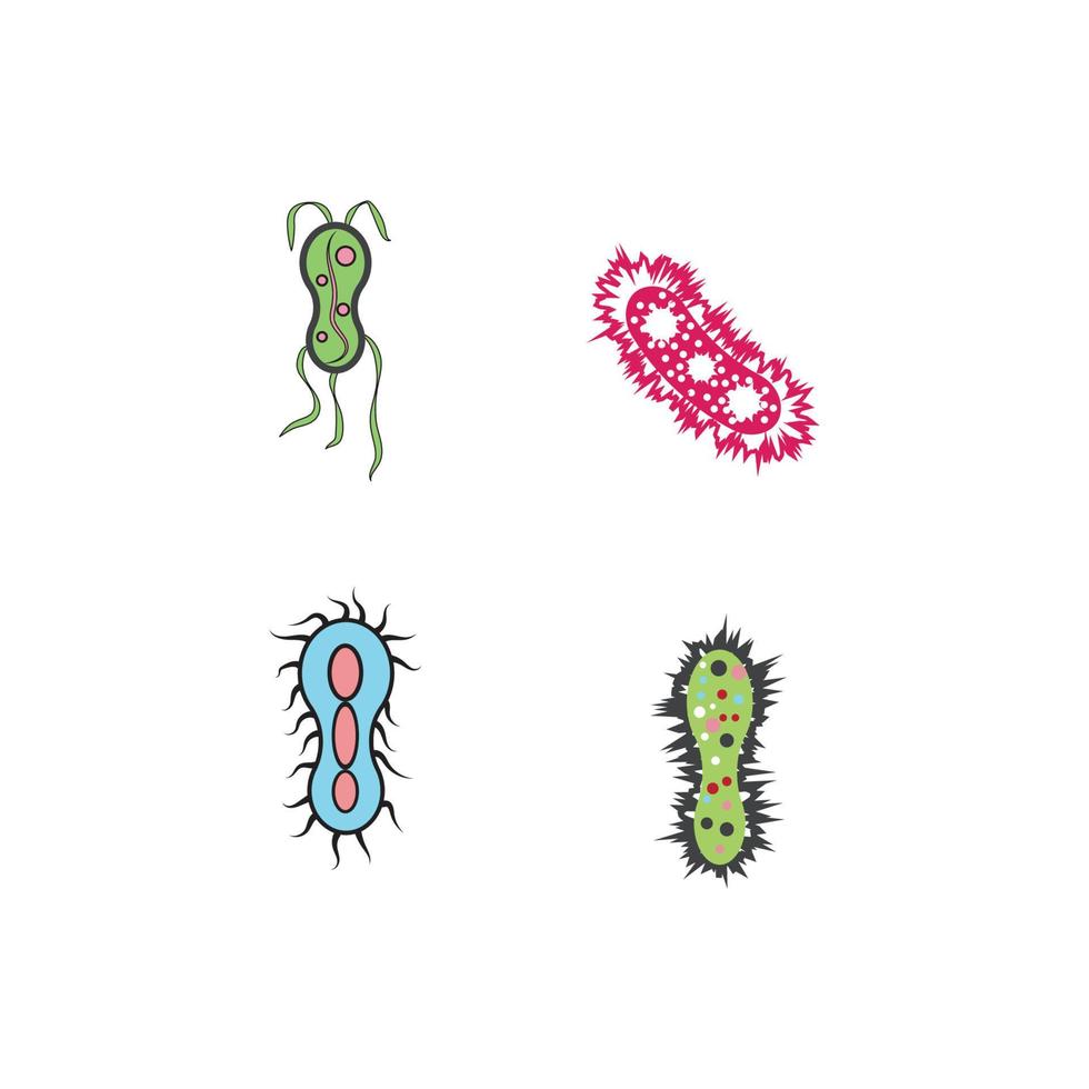 Bacterial Logo Template vector symbol nature