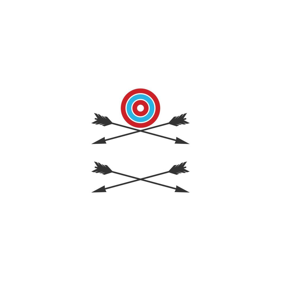 Archery logo icon vector ilustration