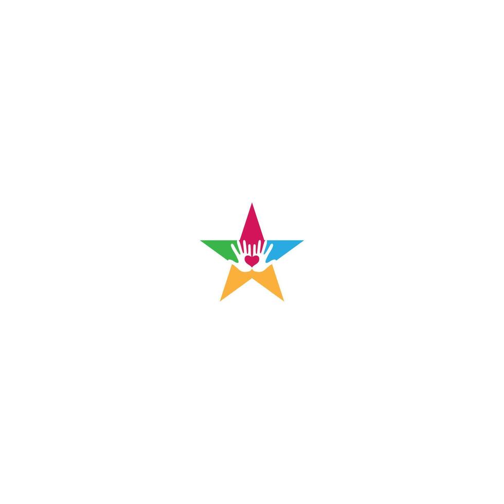 Star Logo Template vector icon