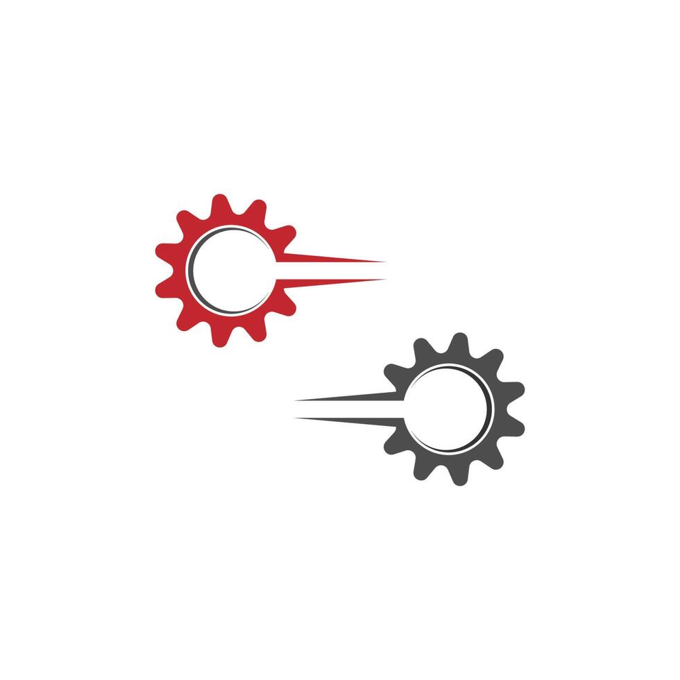 Gear Logo Template vector icon illustration