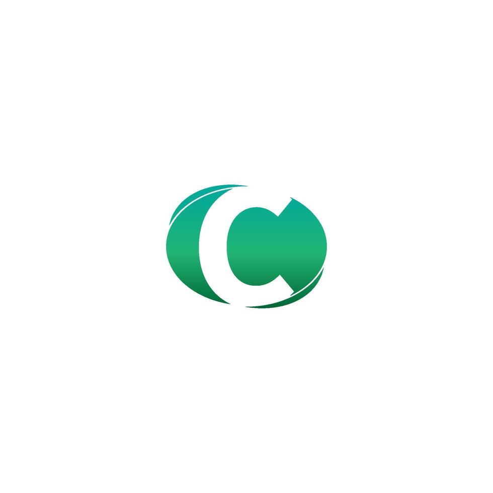 Letter C icon logo creative design vector