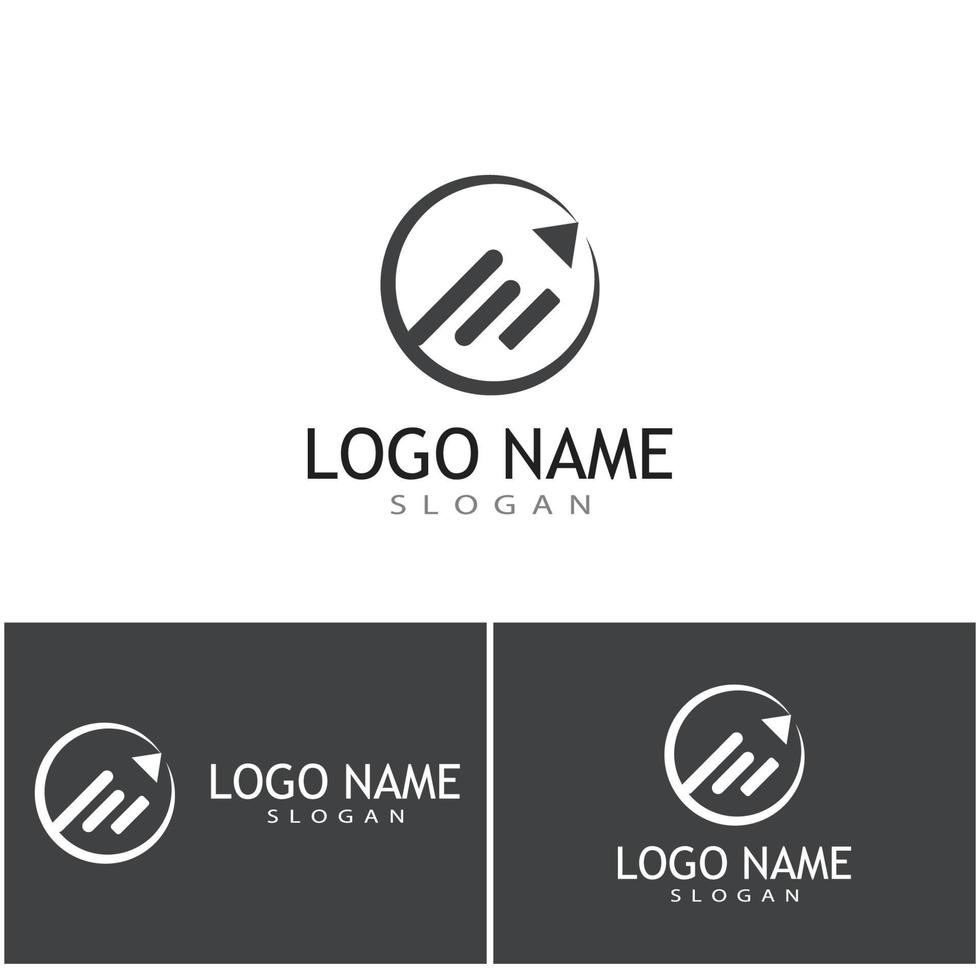 Pencil Logo Template vector symbol design