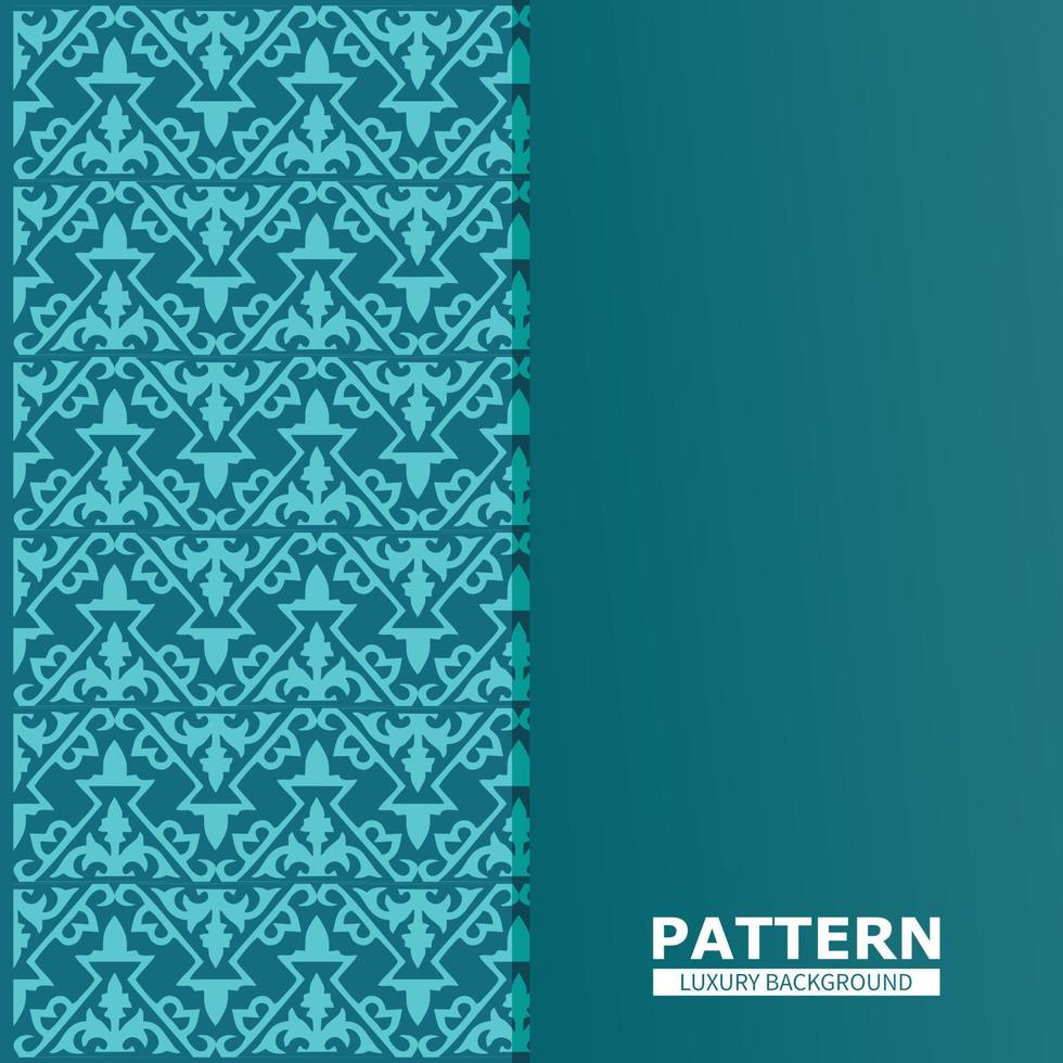 Seamless luxury pattern ornament vector illustration