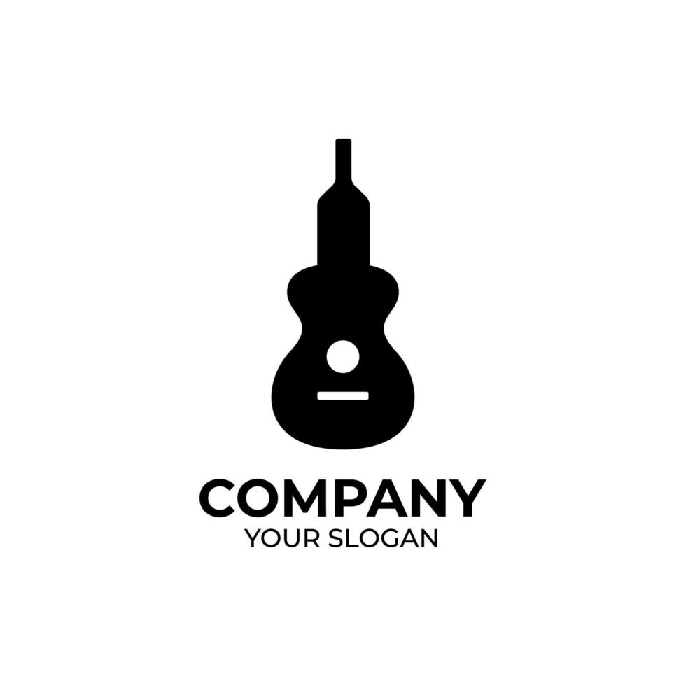 Music bar logo design vector