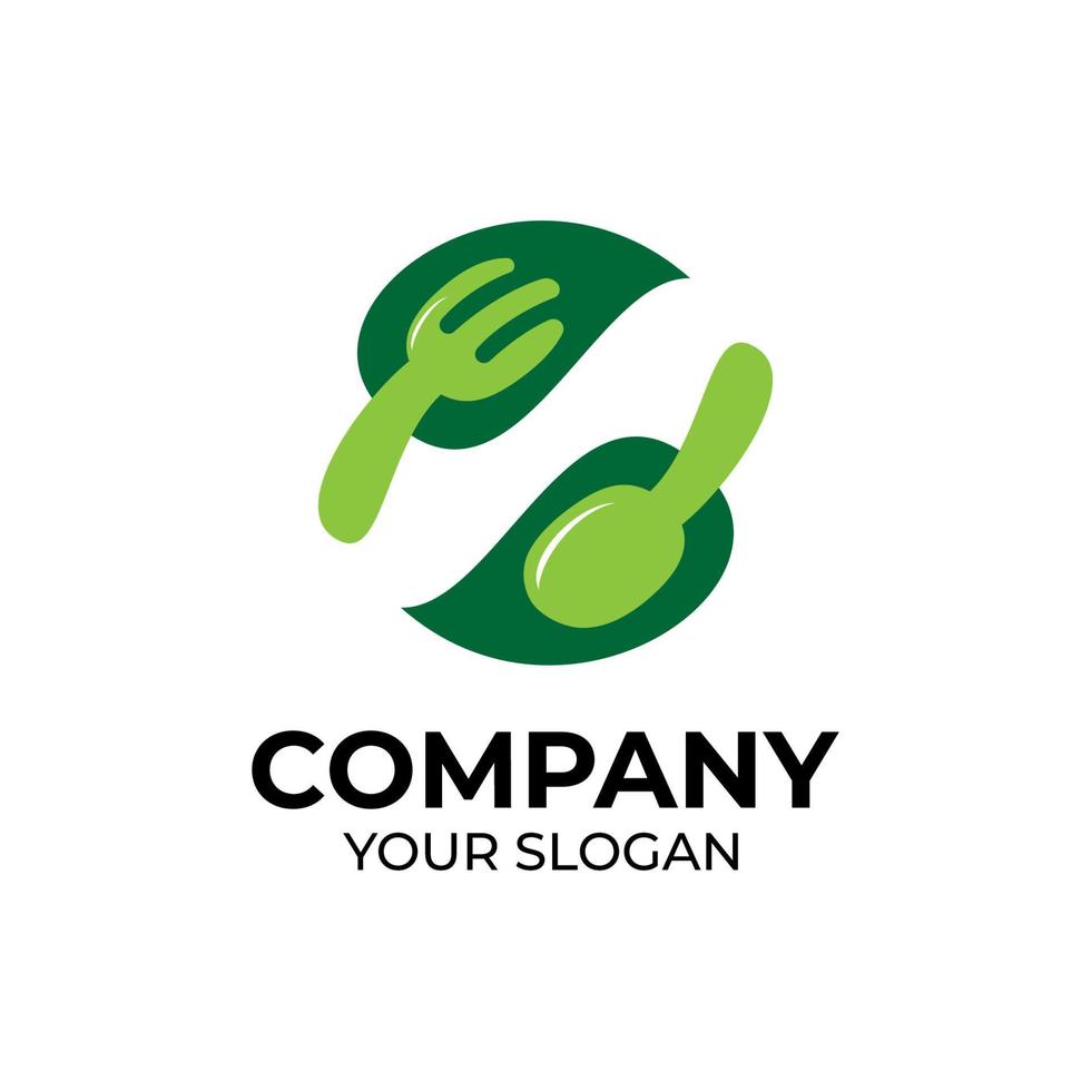 Fresh food logo design vector