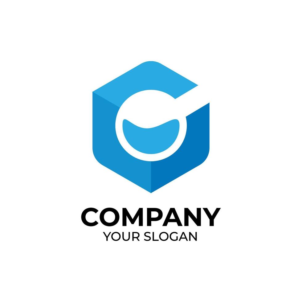 Lab search logo design vector