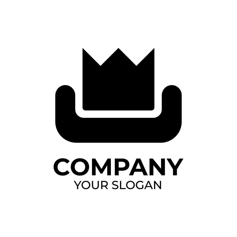 King house logo design vector