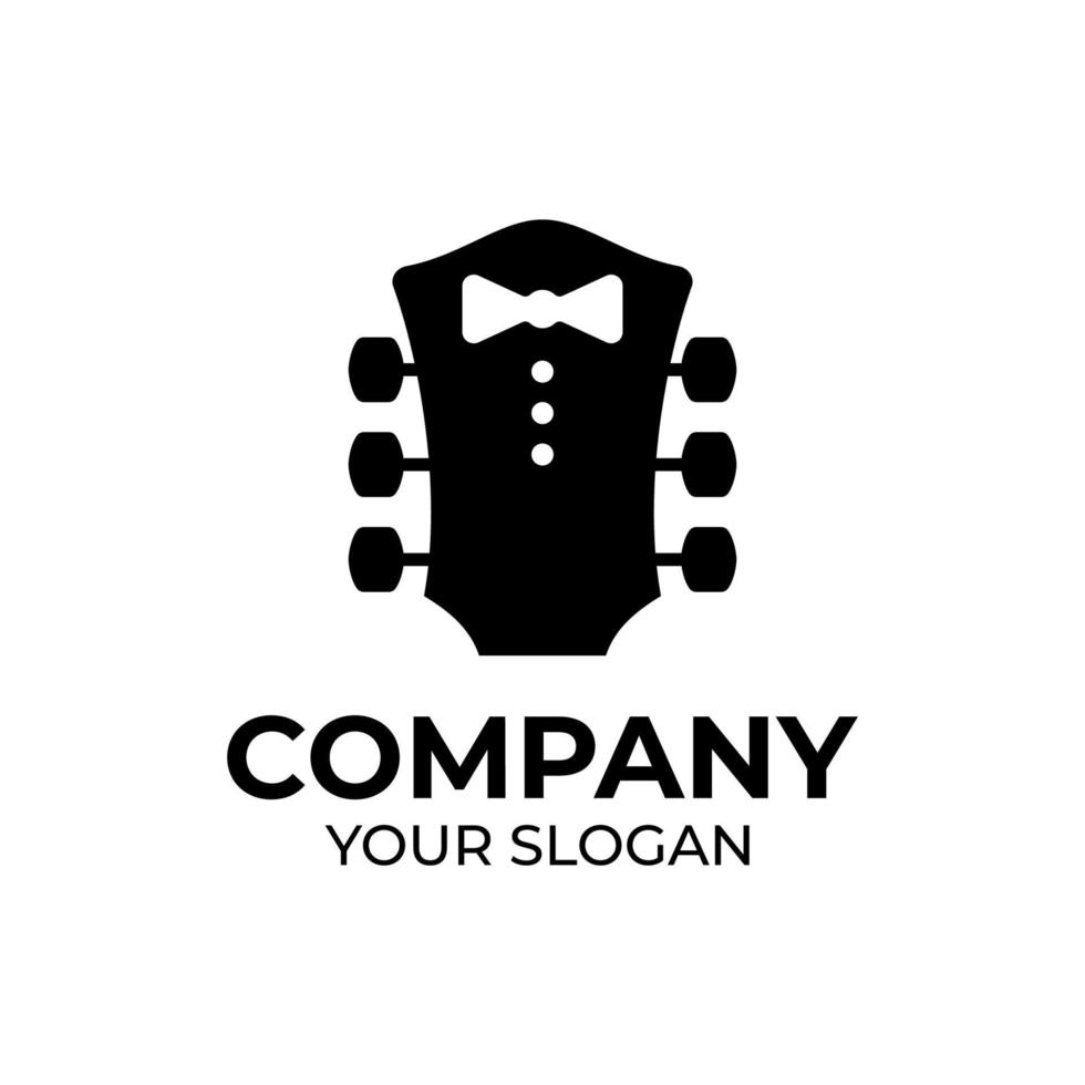 Music man logo design vector