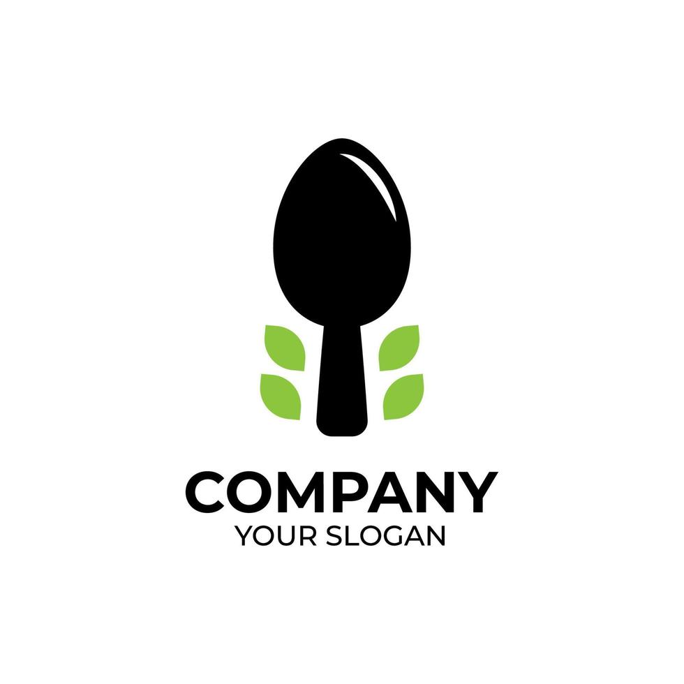 Fresh food logo design vector