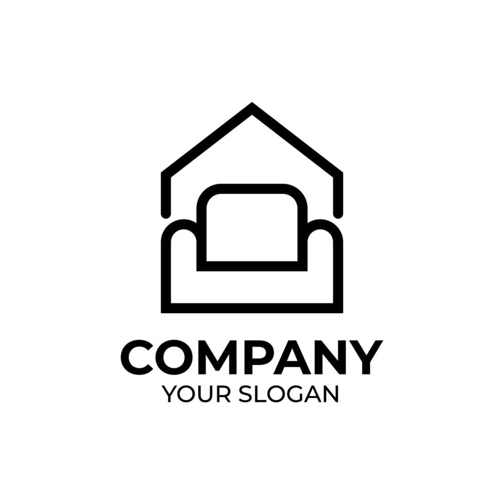 Real estate logo design vector