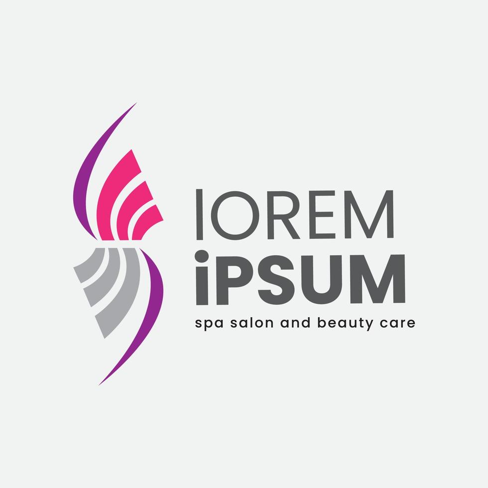 Spa Salon - Beauty Care Shop Logo vector