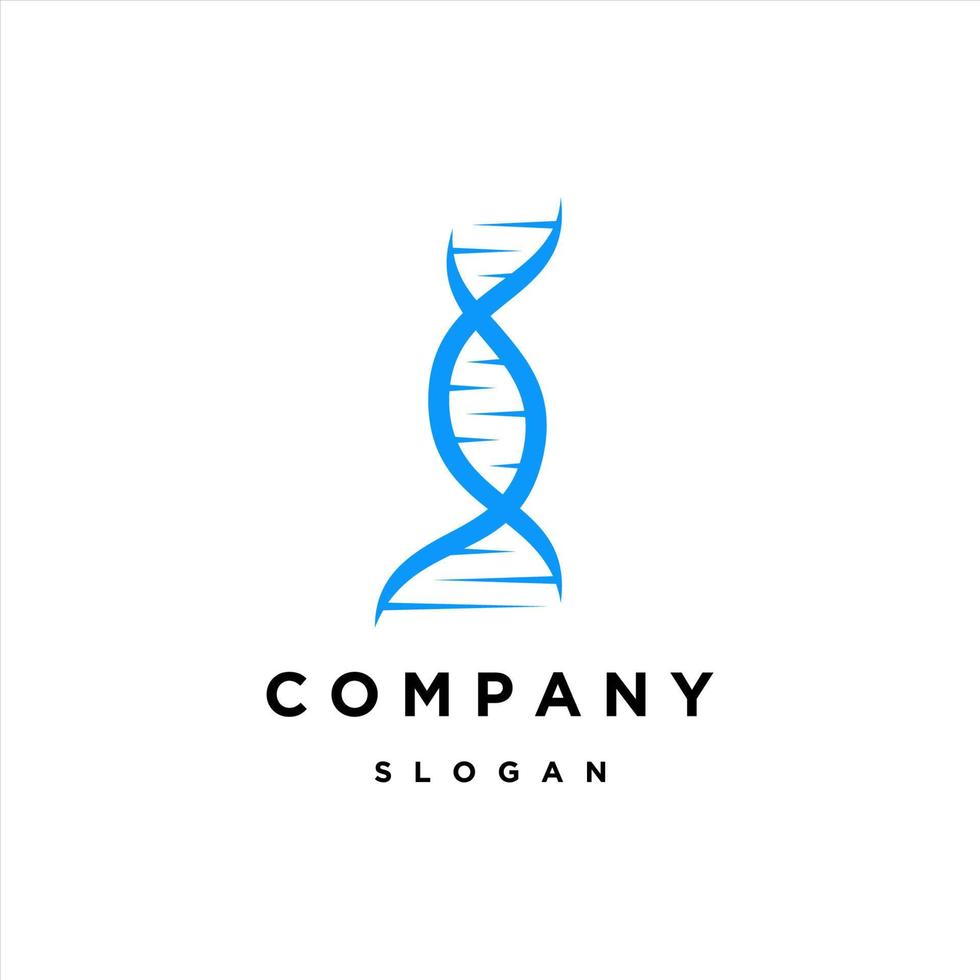 Dna logo icon design template vector