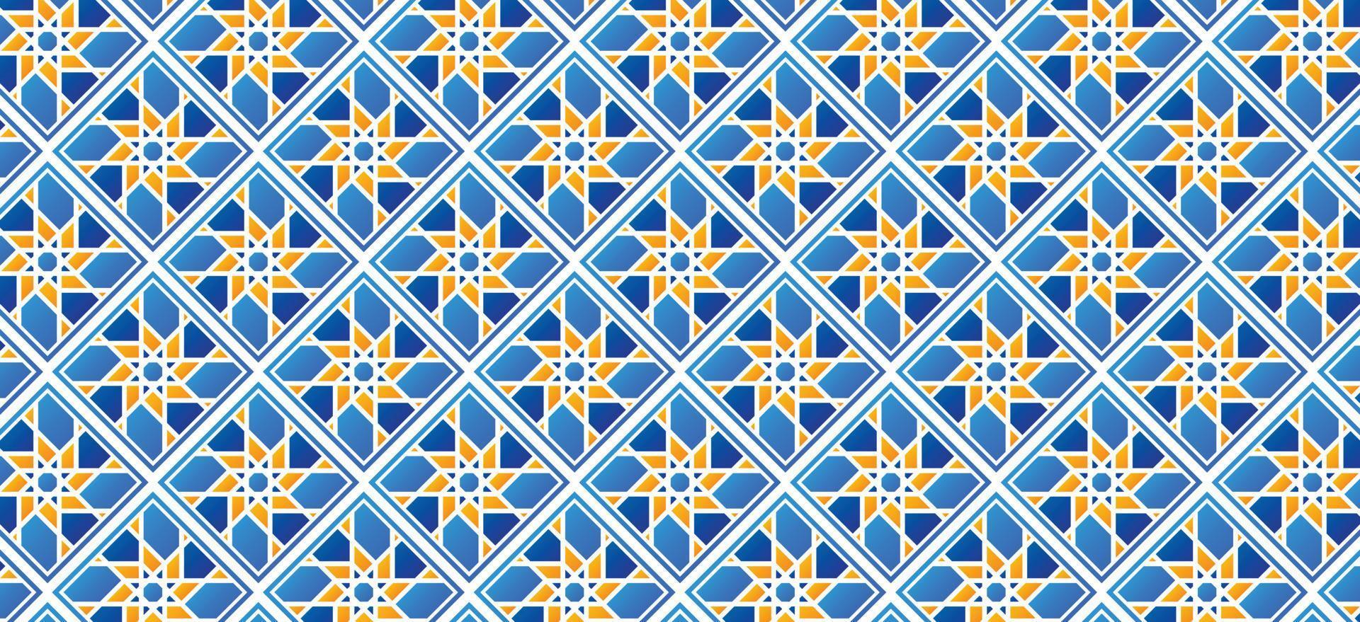Colorful abstract geometric pattern design vector