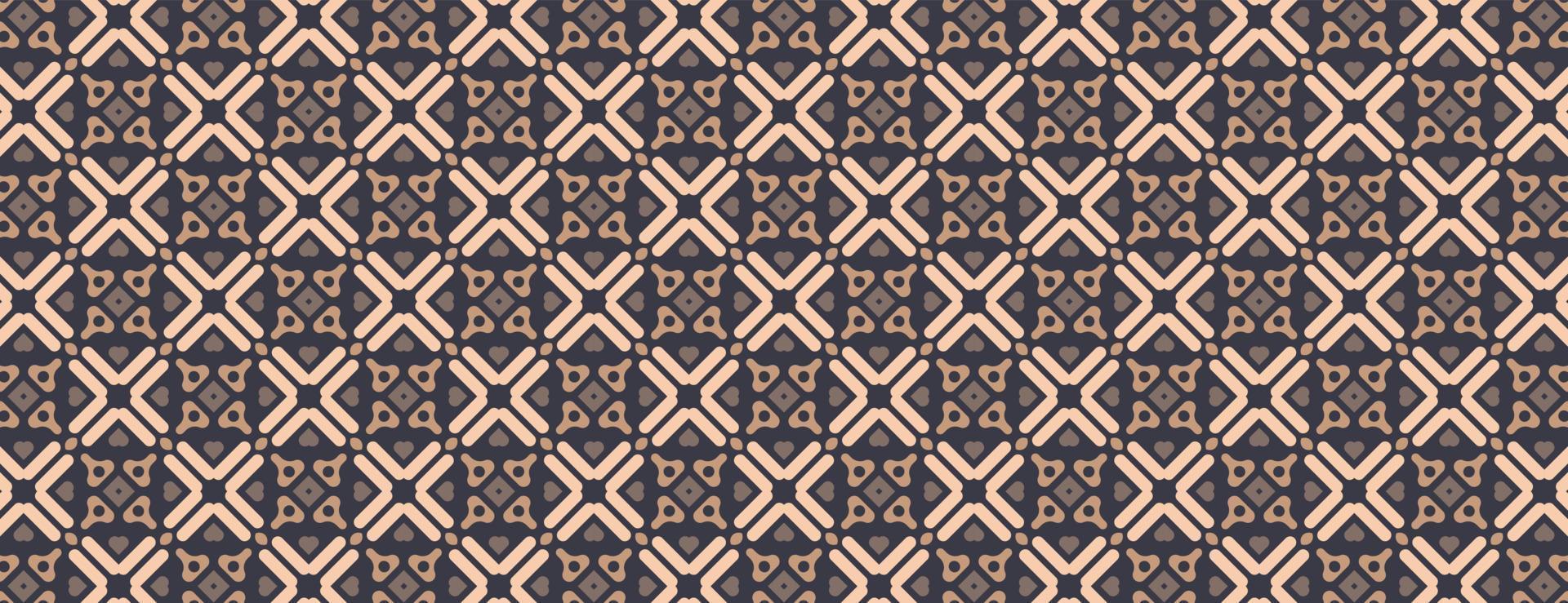 vintage abstract line pattern design vector