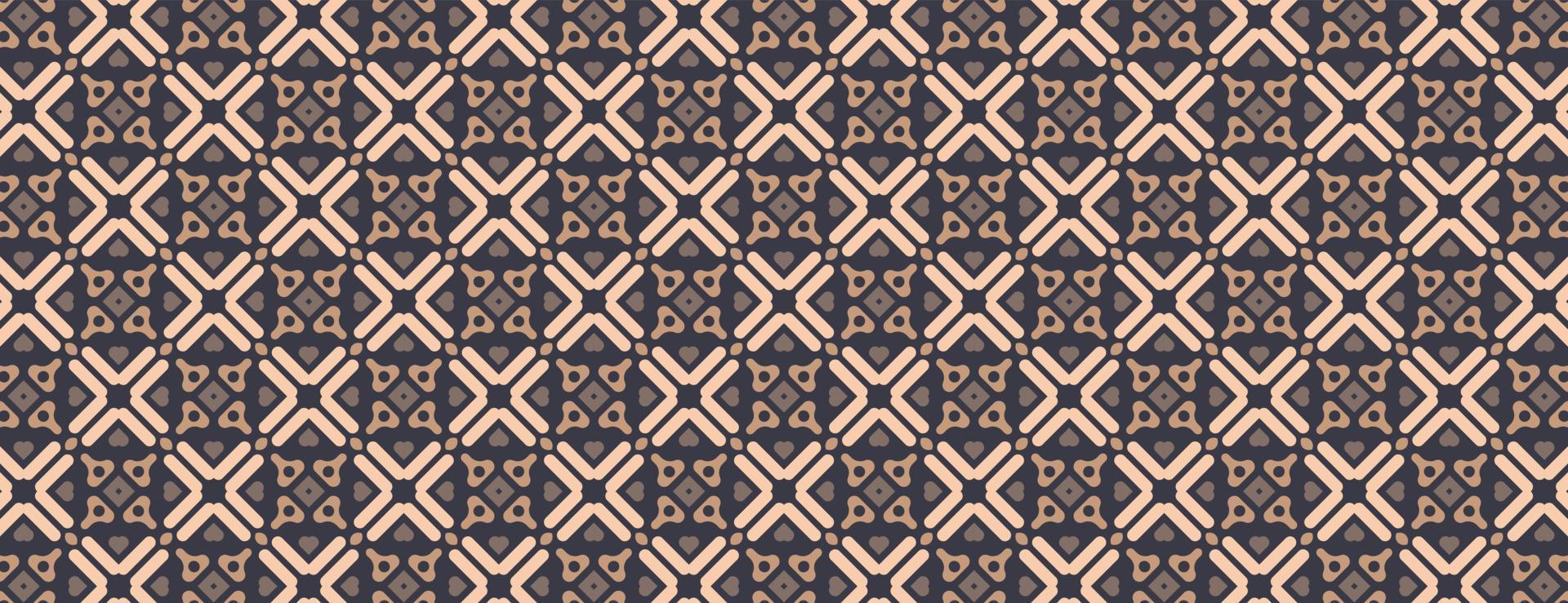 vintage abstract line pattern design vector