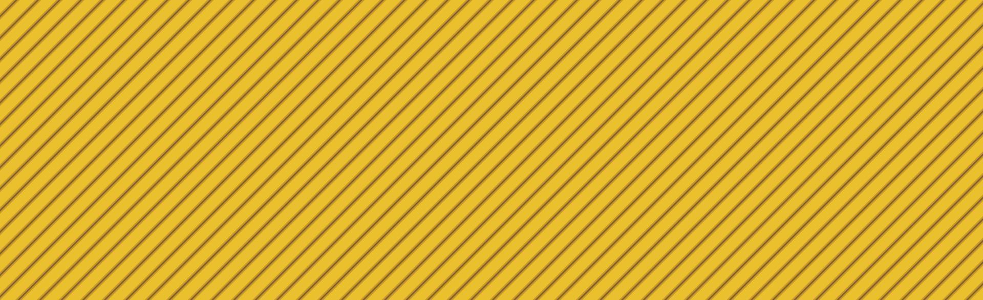 Panoramic abstract yellow-orange texture background slanted lines - Vector