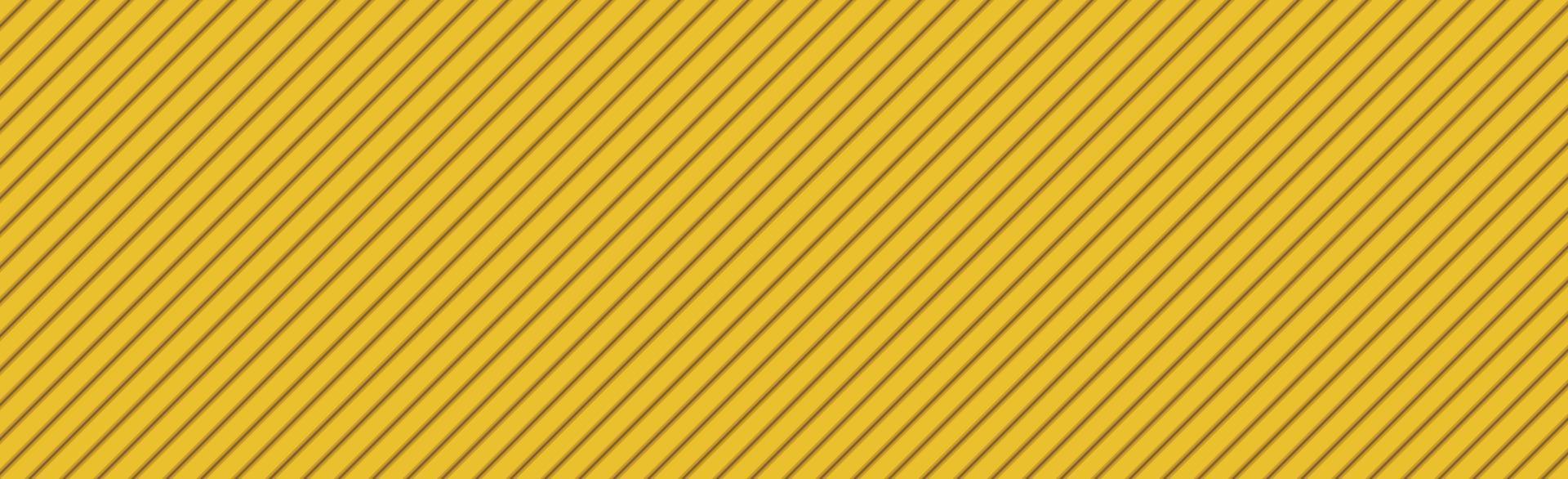 Panoramic abstract yellow-orange texture background slanted lines - Vector