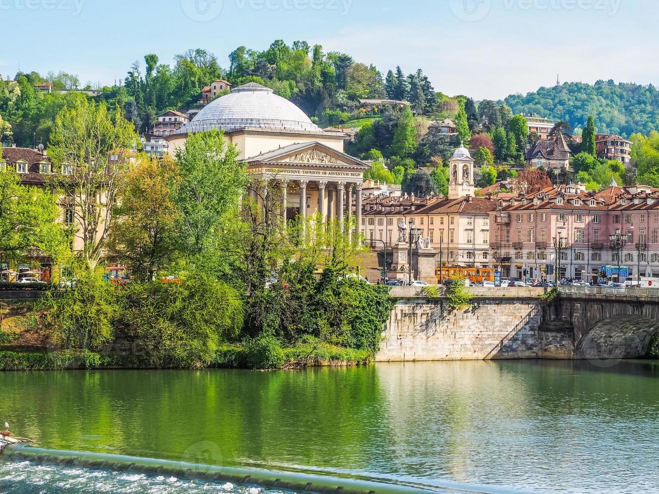 HDR Gran Madre church in Turin photo