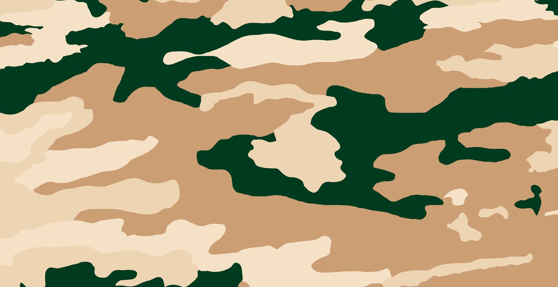 textura de fondo de flora del ejército verde panorámico - vector